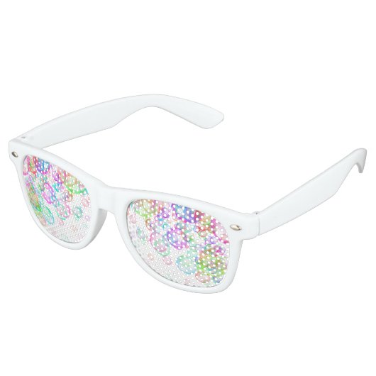 Soap Bubbles Retro Zonnebril (Gekanteld)