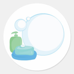 Soap Bubbles Ronde Sticker