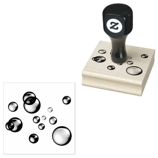 Soap Bubbles Rubberstempel (Gestempeld)