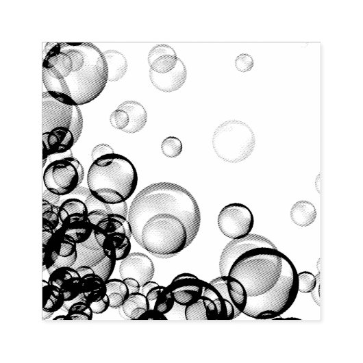 Soap Bubbles Rubberstempel (Afrduk)