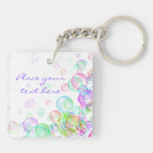 Soap Bubbles Sleutelhanger (Achterkant)