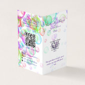 Soap Bubbles Visitekaartjes (Buitenkant)