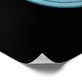 Soap Cool Funny Soap Pun Dark BG Poster (Hoek)