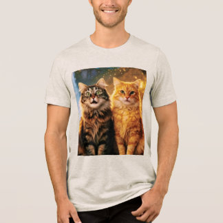 Soap Opera Cats #1 Show door Ryan Goodsnatch Tri-Blend Shirt