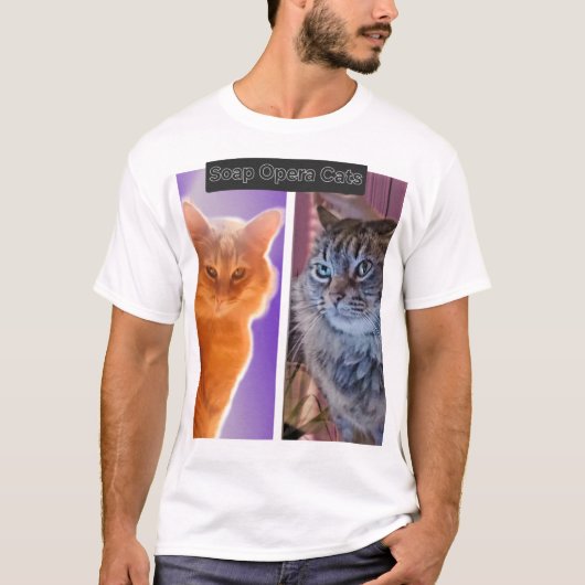 Soap Opera Katten Tshirt (Voorkant)