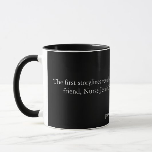 Soap Opera trivia mug Démarrage de la conversation (Gauche)