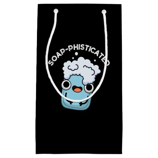 Soap phisticated Funny Soap Pun Dark BG Klein Cadeauzakje (Voorkant)