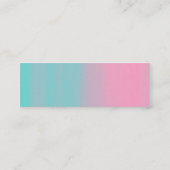 Soap Sandwich Mini Visitekaartje (Achterkant)