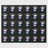Soaperstar Funny Soap Pun Dark BG Cadeaupapier (Vlak)