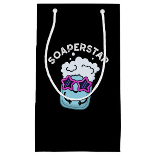 Soaperstar Funny Soap Pun Dark BG Klein Cadeauzakje