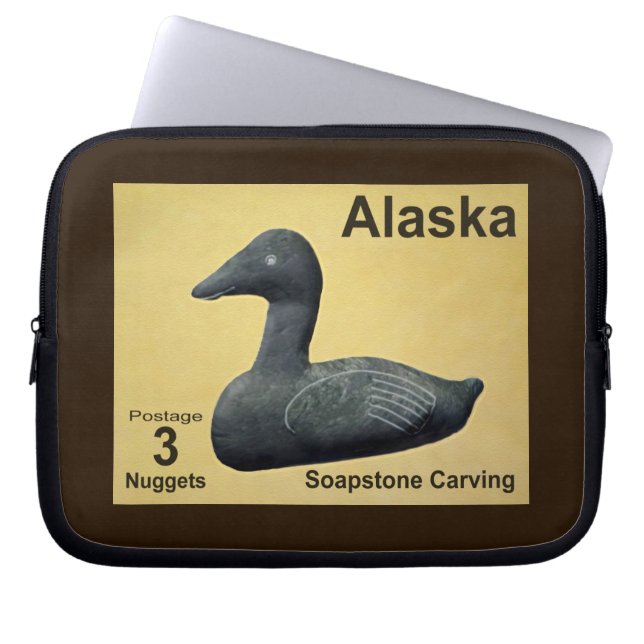 Soapstone Eider Laptop Sleeve (Voorkant)