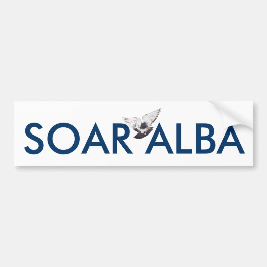 Soar Alba Scottish Independence Bumpersticker (Voorkant)