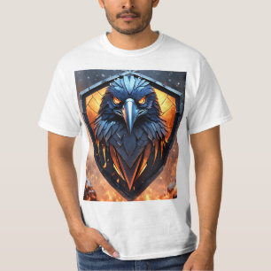 Soar Free: Kristal Eagle Wild Spirit: Ontketend T-shirt