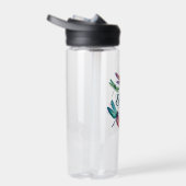 Soar High - Artistieke libel Waterfles (Rechts)