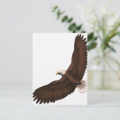 Soaring Bald Eagle Briefkaart (Staand voorkant)