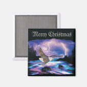 Soaring Bald Eagle Magneet (Voorkant / Achterkant)