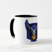 Soaring Eagle Basketball - Bold Sports Embleem Mok (Voorkant links)