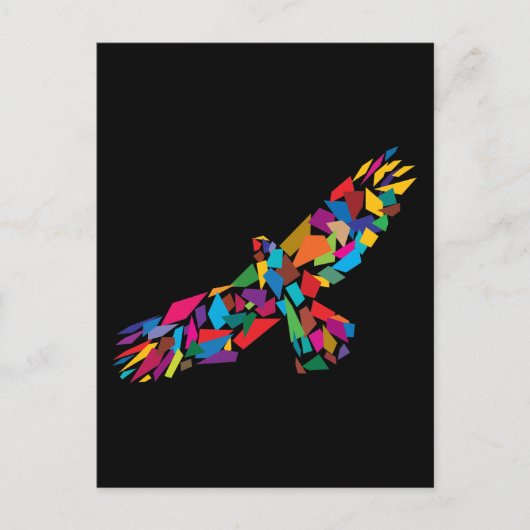 Soaring Eagle Briefkaart (Voorkant)