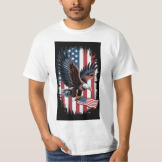 Soaring Freedom beroemd gemaakt door Bold Patrioti T-shirt