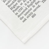 Soaring Pig Fleece Deken (Hoek)