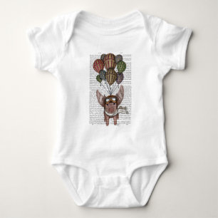 Soaring Pig Romper