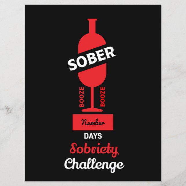 Sober AF Alcoholic Addication Recovery (Voorkant)