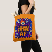 Sober AF - Chinois - Sac fourre-tout (De près)