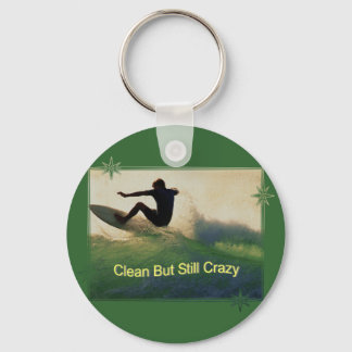 Sober en Crazy Sleutelhanger