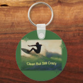 Sober en Crazy Sleutelhanger (Voorkant)