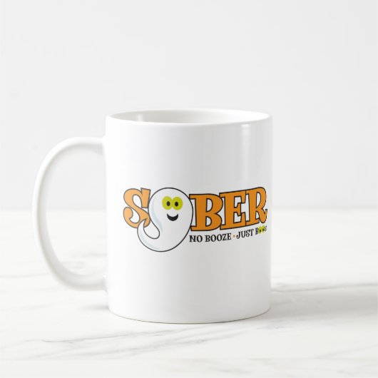 Sober Halloween met Leuke Ghost Koffiemok (Links)