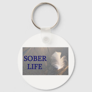 Sober life Plume Sleutelhanger