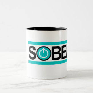 Sober Power-knop Koffie-Mok Tweekleurige Koffiemok