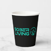 Sober & Shining – Lotus Power Paper Cup Papieren Bekers (Voorkant)