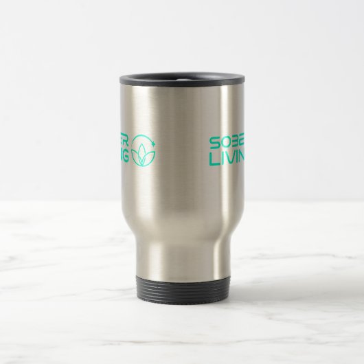 Sober & Shining – Lotus Power Travel Mug Reisbeker (Center)