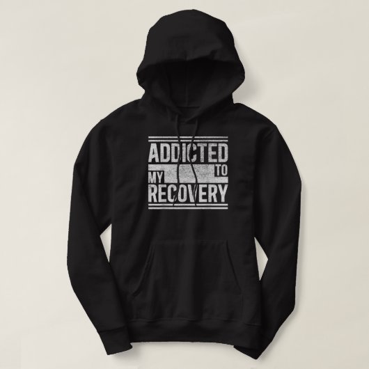 Sober Shirt dat aan mijn terugwinningsobriety T is (Design voorkant)