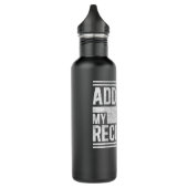 Sober Shirt dat aan mijn terugwinningsobriety T is Waterfles (Links)