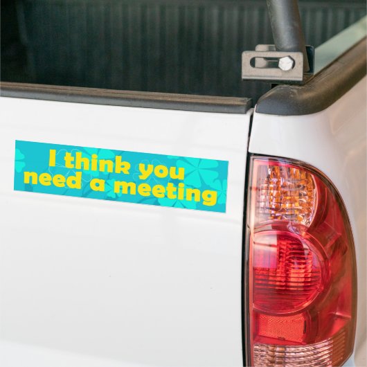 Sober Sobriety Recovery Bumpersticker (Op Truck)