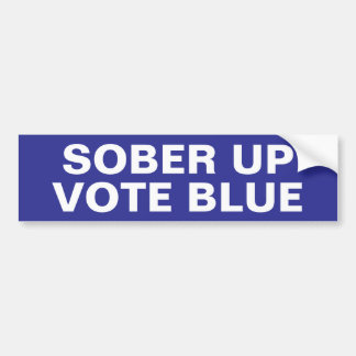SOBER UP BUMPERSTICKER