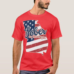 Sober vintage En Géorgie TShirt