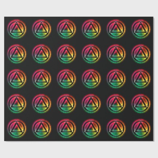 SOBER WRAPPING PAPIER Recovery Sobriety (Vlak)