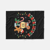 Soberlicious Sober Funny Sobriety Recovery Aa Na H Fleece Deken (Voorkant (Horizontaal))