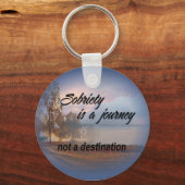 sobrië is een sleutelhanger (Voorkant)