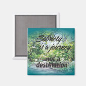 sobriété est un voyage 16 aimant (Recto/Verso)