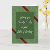 Sobriety Birthday Kaart (Gele Bloem)