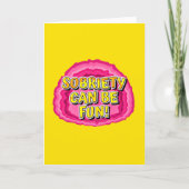 Sobriety Can Be Fun | AA Recovery Prayer Kaart (Voorkant)