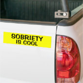 SOBRIETY IS COOL BUMPERSTICKER (Op Truck)