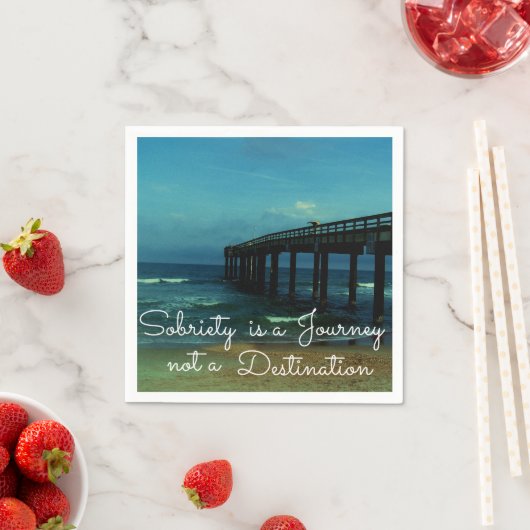 Sobriety is een reis servetten (Insitu)