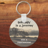 sobriety is een sleutelhanger 15 (Voorkant)