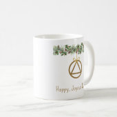 Sobriety Kerst mok Naam (Voorkant rechts)