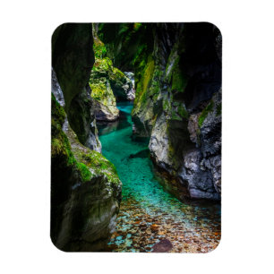 Soca kloof in Slovenië Magneet
